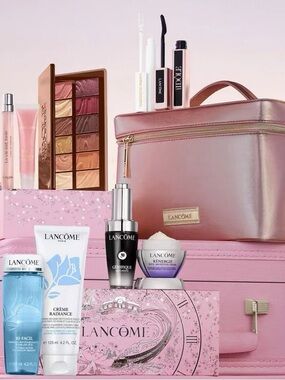 Lancome 10-piece Holiday Beauty Box Limited-Edition Gift Set